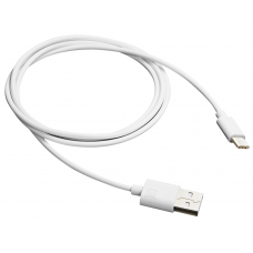 Кабель USB - USB Type-C 1 м Canyon UC-1 White, 1A (CNE-USBC1W)
