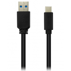 Кабель USB - USB Type-C 1 м Canyon UC-4 Black, 3A (CNE-USBC4B)
