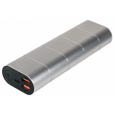 Универсальная мобильная батарея 20000 mAh, Verbatim, Gray, 2xUSB (5V/3A), Quick Charge 3.0 (49574)