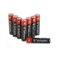 Батарейка AAA (LR03), щелочная, Verbatim, 8 шт, 1.5V, Blister (49502)