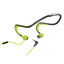 Навушники Trust Ludo Neckband-style Sports, Black/Green, 3.5 мм, мікрофон (22827)