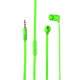Навушники Trust Duga In-Ear, Neon Green, 3.5 мм, мікрофон, вставні (22108)
