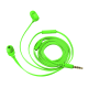 Наушники Trust Duga In-Ear, Neon Green, 3.5 мм, микрофон, вставные (22108)