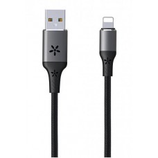 Кабель USB <-> Lightning, Remax EL Sound-Activated RC-133i, Black, 1 m, 2.1A