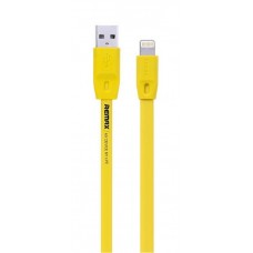 Кабель USB <-> Lightning, Remax Full Speed RC-001i, Yellow, 2 m