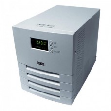 Стабілізатор Powercom AR-7.5K-LCD сірий, симісторний, 5250Вт, вхід 275В+/-165В, вихід 220V+/-1%