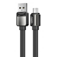 Кабель USB <-> microUSB, Remax Platinum, Black, 1 м (RC-154m)