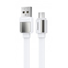 Кабель USB <-> microUSB, Remax Platinum, White, 1 м (RC-154m)