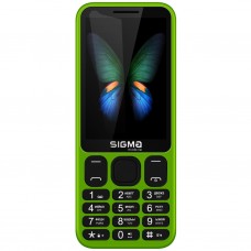 Мобильный телефон Sigma mobile X-style 351 Lider Green, 2 Mini-Sim