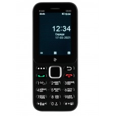 Мобильный телефон 2E E240 2020, Black, Dual Sim (680576170026)
