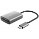 Картридер внешний Trust Dalyx USB Type-C, Grey (24136)