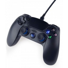 Геймпад Gembird JPD-PS4U-01, Black, USB, для PlayStation 4/PC, подвійна вібрація