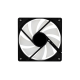 Вентилятор 120 мм, AeroCool Frost 12 PWM, Black, 120x120x25 мм, фіксоване RGB підсвічування
