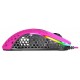 Мышь Xtrfy M4, Pink, оптическая, USB, 400 - 16000 dpi (XG-M4-RGB-PINK)