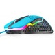 Миша Xtrfy M4, Miami Blue, оптична, USB, 400 - 16000 dpi (XG-M4-RGB-BLUE)