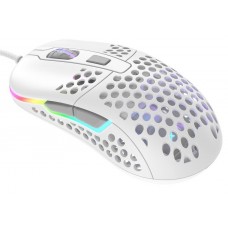Миша Xtrfy M42, White, оптична, USB, 400 - 16000 dpi (M42-RGB-WHITE)