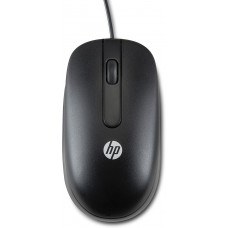 Мышь HP Laser, Black, USB, лазерная, 1000 dpi, 3 кнопки, 1.5 м (QY778A6)