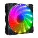 Вентилятор 120 мм, GameMax Rainbow Haze, 120х120х25 мм, ARGB подсветка (FN-12Rainbow-M)