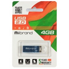 USB Flash Drive 4Gb Mibrand Сhameleon, Light Blue (MI2.0/CH4U6LU)