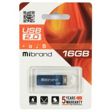 USB Flash Drive 16Gb Mibrand Сhameleon, Light Blue (MI2.0/CH16U6LU)