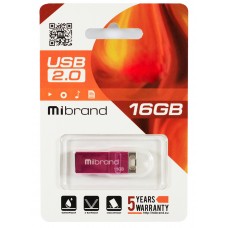 USB Flash Drive 16Gb Mibrand Сhameleon, Pink (MI2.0/CH16U6P)