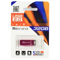USB Flash Drive 32Gb Mibrand Chameleon Pink (MI2.0/CH32U6P)