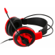 Навушники MSI DS501, Black/Red, 3.5 мм, мікрофон, динаміки 40 мм