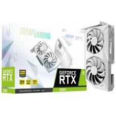 Видеокарта GeForce RTX 3060, Zotac, AMP White Edition, 12Gb GDDR6, 192-bit (ZT-A30600F-10P)