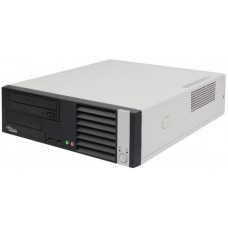 Б/У Системный блок: Fujitsu Esprimo E5928, White/Gray, Slim, C2Q Q8200, 8Gb, 250Gb, DVD-RW