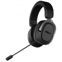 Навушники бездротові Asus TUF Gaming H3 Wireless, Gun Metal, USB, мікрофон (90YH02ZG-B3UA00)