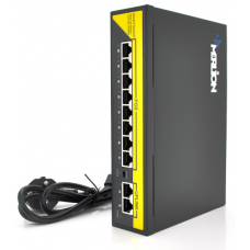 Комутатор Merlion BT-D6010FE, 8LAN 10/100 Mb POE + 2 порт Ethernet (Uplink) 10/100 Мбіт/сек, БП
