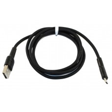 Кабель USB - micro USB 1 м Tornado TX2 Black, 2.4A