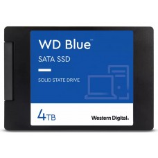 Твердотельный накопитель 4Tb, Western Digital Blue, SATA3 (WDS400T2B0A)