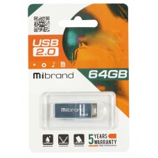 USB Flash Drive 64Gb Mibrand Chameleon Light Blue (MI2.0/CH64U6LU)