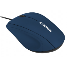 Миша Canyon M-05, Dark Blue, USB (CNE-CMS05BL)