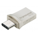 Флеш накопичувач USB 128Gb Transcend JetFlash 890, Black/Silver, Type-C / USB 3.1 Gen 1 (TS128GJF890S)