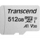 Карта памяти microSDXC, 512Gb, Transcend 300S, SD адаптер (TS512GUSD300S-A)