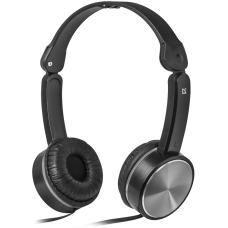 Навушники Defender Accord 145, Black/Gray, мікрофон, накладні, 1.25 м (63148)