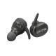 Навушники Trust Duet2, Black, бездротові (Bluetooth), мікрофон, футляр з зарядкою (22864)