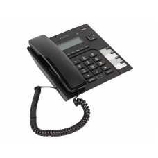 Телефон Alcatel T56, Black, аналоговый, проводной, АОН (ALT1414721)