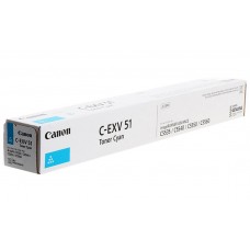Тонер Canon C-EXV 51, Cyan, туба, 60 000 стор (0482C002)