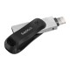 Флеш накопичувач USB 128Gb SanDisk iXpand Go, Black/Silver, Lightning / USB 3.0 (SDIX60N-128G-GN6NE)