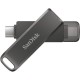 USB 3.1 Type-C / Lightning Flash Drive 64Gb, SanDisk iXpand Luxe, Gray (SDIX70N-064G-GN6NN)