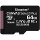 Карта памяти microSDXC, 64Gb, Kingston Canvas Select Plus, SD адаптер, 2 шт (SDCS2/64GB-2P1A)