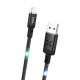 Кабель USB <-> microUSB, Hoco Spirit, Black, 1 м (U63)