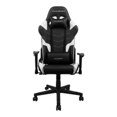 Ігрове крісло DXRacer P Series PU шкіра, нейлонова основа Black/White (GC-P188-NW-C2-01-NVF)