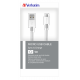 Кабель USB - micro USB 1 м Verbatim Silver (48862)