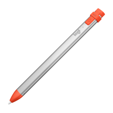 Стилус Logitech Crayon, Gray/Orange, сумісний з iPad 2018 та вище, акумулятор (914-000034)