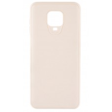 Накладка силіконова для смартфона Xiaomi Redmi Note 9 Pro/Note 9S, Smooth case, Pink Sand