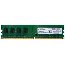 Б/В Пам'ять DDR2, 2Gb, 667 MHz, Crucial (CT25664AA667)